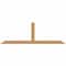 Ekena Millwork Portland Timber Gable Bracket, Western Red Cedar, 108"W x 36"H x 3 1/2"D x 5 1/2"F, 8/12 Pitch GBW108X36X0406POR00SWR - alternate 1